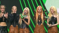 (G)I-DLE 221126 "TOMBOY Best MV" Award at MMA Awards Ceremony