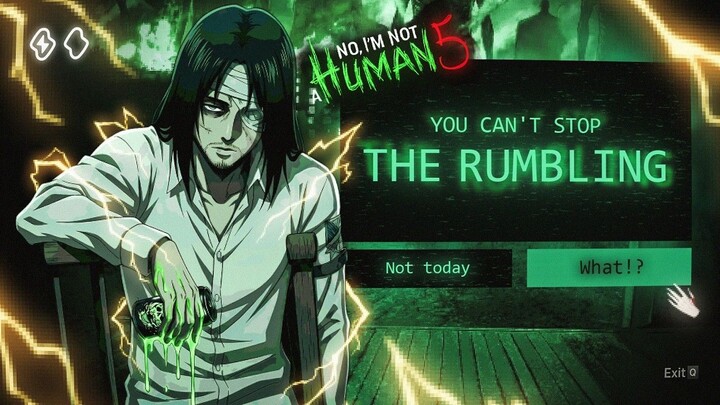 No, I'm Not a Human (Anime Version 5) - RUMBLING ENDING - NO BATIDÃO (