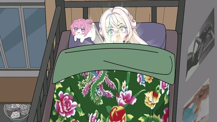 Ketika aku bangun, aku mendapati diriku berubah menjadi loli berambut putih