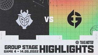 Highlights G2 vs EG [Vòng Bảng - Ngày 5] [MSI 2022][14.05.2022]