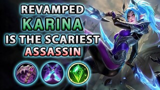 The New Revamped Karina Is The Scariest Assassin Right Now | Mobile Legends