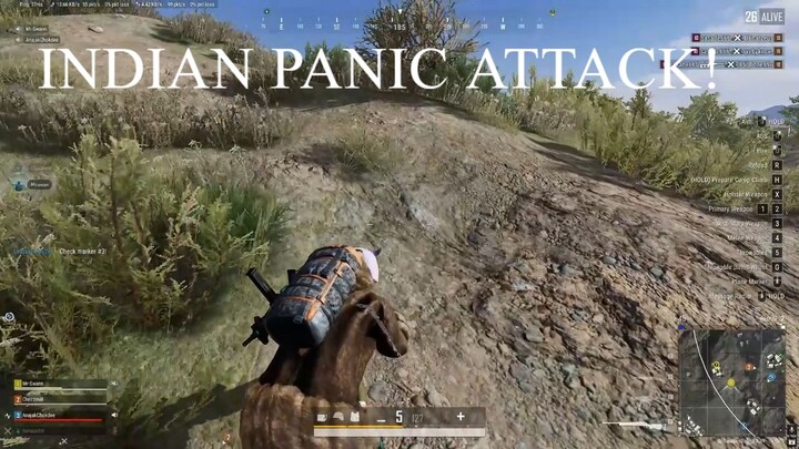INDIAN PANIC !