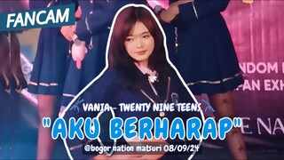 [FANCAM] VANIA - TWENTY NINE TEENS "Aku Berharap (Untuk Bersamamu)" @Bogor Nation Matsuri 08/09/24