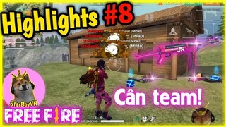 [Free Fire Highlights] Những pha xử lý tỉnh táo Cân Team gây "choáng" | StarBoyVN | #8