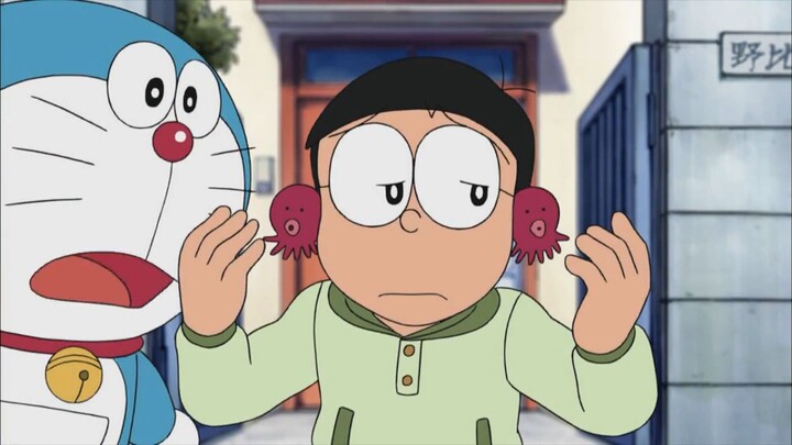 Doraemon Episode 204 Bahasa Indonesia: "Pindah Rumah Dengan Roller Datar" & "Cerita Mengenai Gurita…