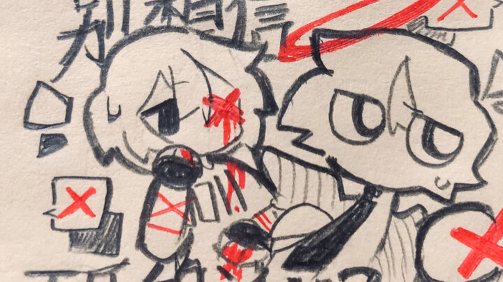 “All proceeds from this video will be used to earn back the cost of the sticky notes ¥”