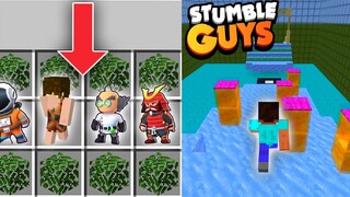 GW MAIN STUMBLE GUYS DI MINECRAFT ... (GACHA STUMBLE DIMINECRAFT)