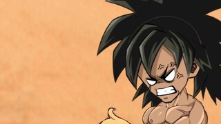 Dragon Ball 7 Sand Sculpture Animation: I was reborn as Broly from Dragon Ball 7!!!