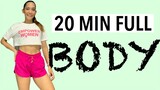 20 MIN FULL BODY WORKOUT TO LOSE FAT AT HOME | DO THIS EVERYDAY | NO EQUIPMENT NEEDED