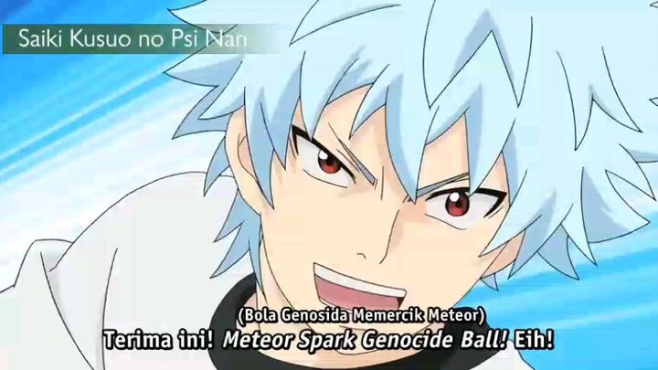 Terima ini! Meteor Spark Genocide Ball! Eih!