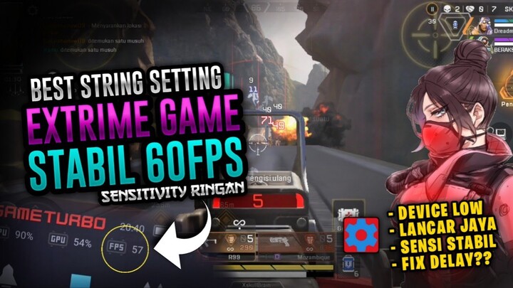 SETTING 60FPS APEX LEGENDS Lock Gaming Performa Stabil NoRoot- Sensitivity Lurus, Support All Device
