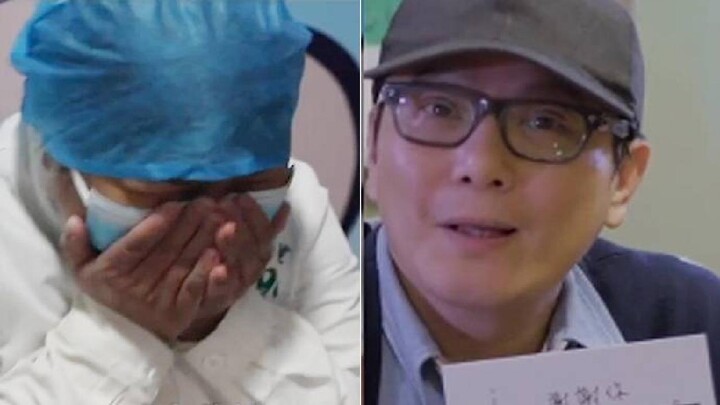 Perawat Wuhan memohon tanda tangan Zhang Xinzhe, dan Zhang Xinzhe sendiri memberikan balasan yang sa