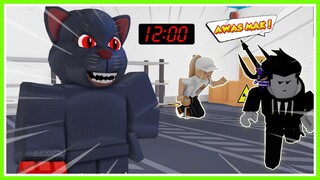 JANGAN MAIN TALKING TOM JAM 12 MALAM!!! MAMAHCIL DIKEJAR TERUS!!! ROBLOX MIKOCIL