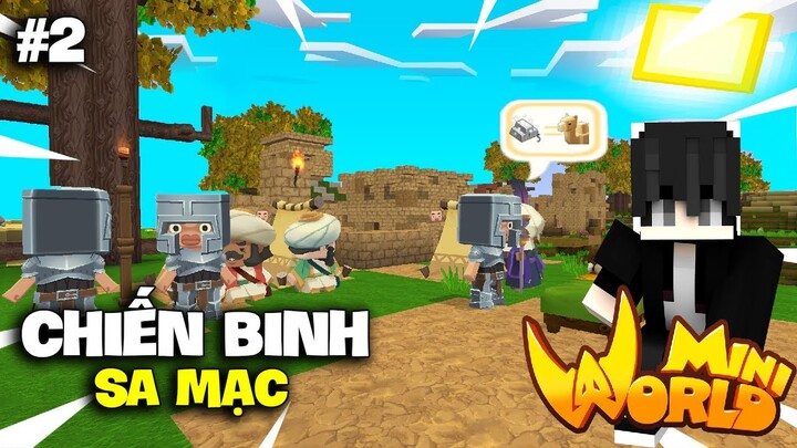 MINI WORLD SINH TỒN *TẬP 2 | KURO GẶP ĐƯỢC CHIẾN BINH SA MẠC VÀ PHÁT HIỆN BÃO CÁT