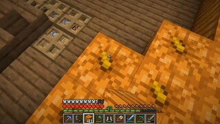 When a dozen super flats are condensed into one map? How can I survive with 10,000 iron golems!? Minecraft