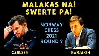 BACK ON TOP! TIBAY DUMEPENSA! Norway Chess 21 Magnus Carlsen vs Sergey Karjakin Round 9