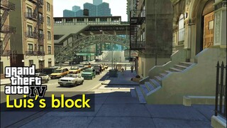 Luis's neighborhood block | Just Walking | GTA IV