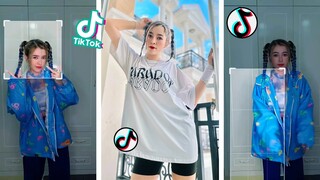 Trào Lưu Tik Tok Thử Thách Cắt Ảnh Cùng Với Bà Lênh | Linh Barbie & Tường Vy | Linh Vy Channel #188