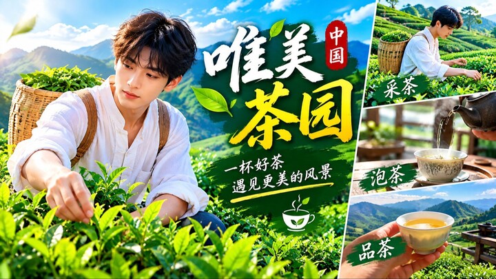 云雾茶园里的治愈时光 🍵 | 中国茶文化与慢生活