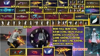 MOD SKIN SÚNG FF S12 MOD FULL SKIN SÚNG CÓ HIỆU ỨNG MOD FULL HÀNH ĐỘNG KHÔNG LỖI HÌNH ẢNH V 1.64.12