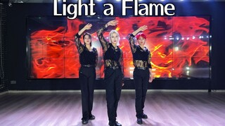 Seventeen-Light a Flame ท่าเต้นนี้สวยงามมาก!