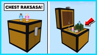 MIPAN & ZUZUZU Hidup Di Dalam Chest Paling Besar Di Dunia & TAMAT! - Minecraft Survival