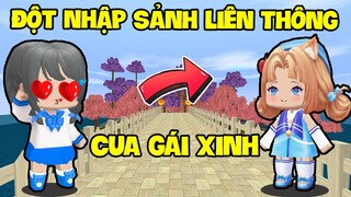 MẶP DORAM ĐỘT NHẬP SẢNH LIÊN THÔNG CUA BÉ GÁI GIỌNG CỰC DỄ THƯƠNG TRONG MINI WORLD