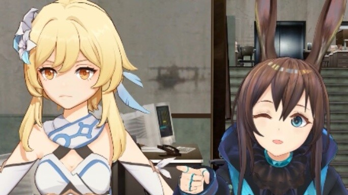 "Arknights x Genshin Impact" trial suspects are still so excited about Amiya (doge)