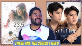 My Most Anticipated Series | “23.5” & “Last Twilight” | GMMTV 2023 Trailer REACTION