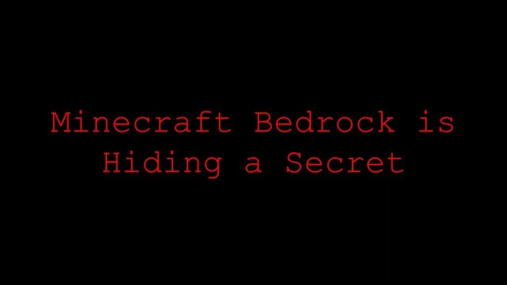 Minecraft Bedrock Developer Mode - Minecraft Bedrock is Hiding a Secret