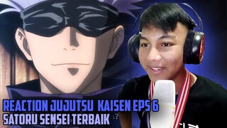 BERLATIH BERSAMA SENSEI TERBAIK - REACTION JUJUTSU KAISEN EPS 6 INDONESIA