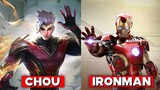 10 MARVEL CHARACTERS THAT ARE AVAILABLE IN MOBILE LEGENDS BANG BANG