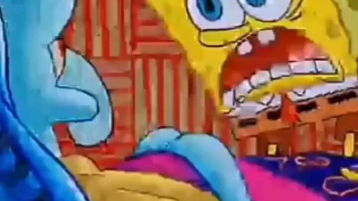meme(Spongebob)Hati hati kecil kan suara hp kalian