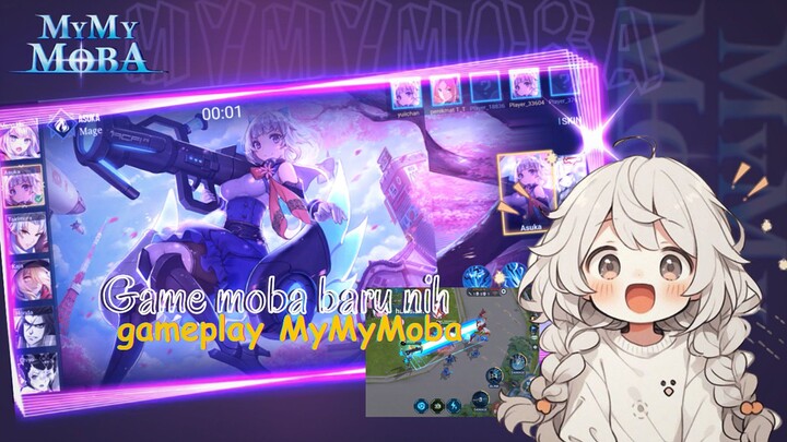 nyobain game baruu cumn 14mb😱MyMyMoba gameplay