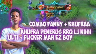 COMBO FANNY + KHUFRA EMANG THE BEST - MOBILE LEGENF INDONESIA