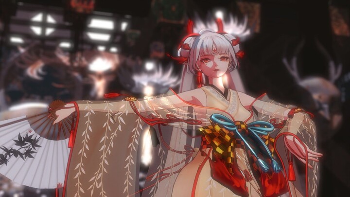 [Anime] [MMD 3D] Onmyoji | Tarian Shiranui