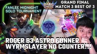 GRAND FINAL TOURNAMENT MAGIC CHESS TERBESAR SEDUNIA !! MATCH 3 ( LAST MATCH PENENTUAN )