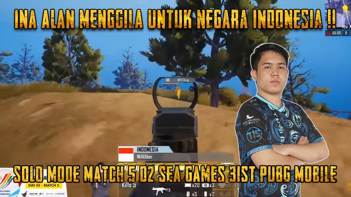 Satu Indonesia Auto Bersorak!! INA1Alan Harumkan Nama Indonesia Di SEA GAMES 31ST Pubg Mobile 2022