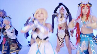 [Genshin Impact cos] New Treasure Island (X) and her women (√)