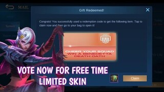 Win free collector skin Benedetta Death Oath for free hidden web event MLBB 2022