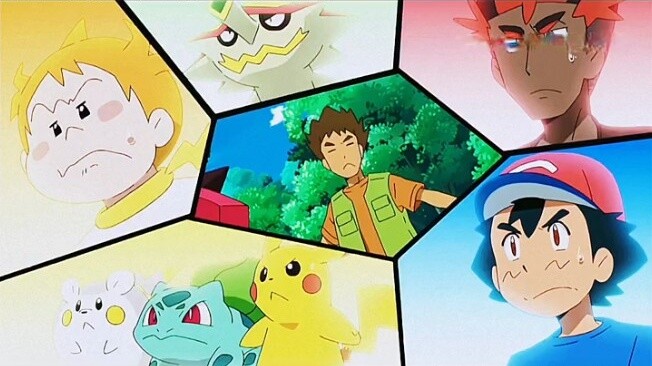 Xiaozhi brought his friends from Alola to the Kanto region to play, and the Pokémon from the two reg