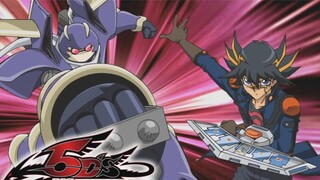 kartun! Yu-Gi-Oh 5DS, dek Fudo Yusei VS Serangga.