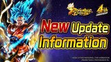 DRAGON BALL LEGENDS New Update Information