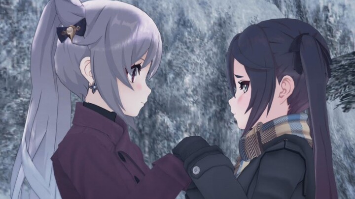 Mona: Keqing, I like hu an...I want to be your friend