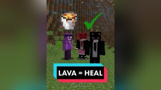 Hãy dùng lava để hồi máu👍 minecraft fyp xuhuong toanmc clownsmcteam theanh28 RoadToSEAGames