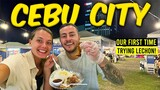 FIRST TIME trying LECHON in CEBU City, PHILIPPINES! & Exploring the busy streets of Downtown Cebu!