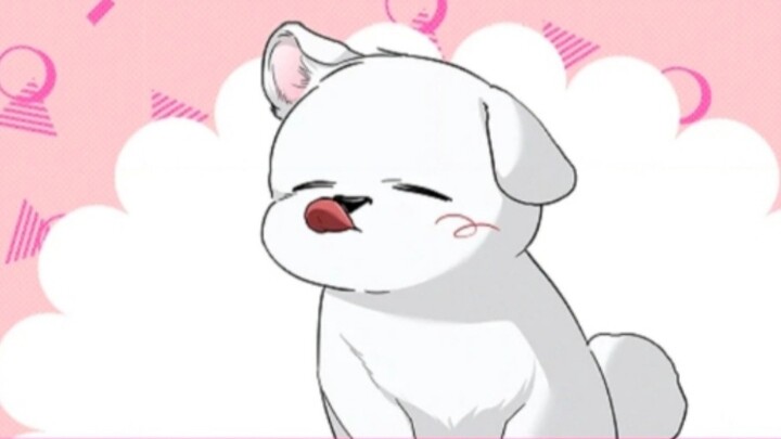 Great! The little wolf and the little dog are getting married.