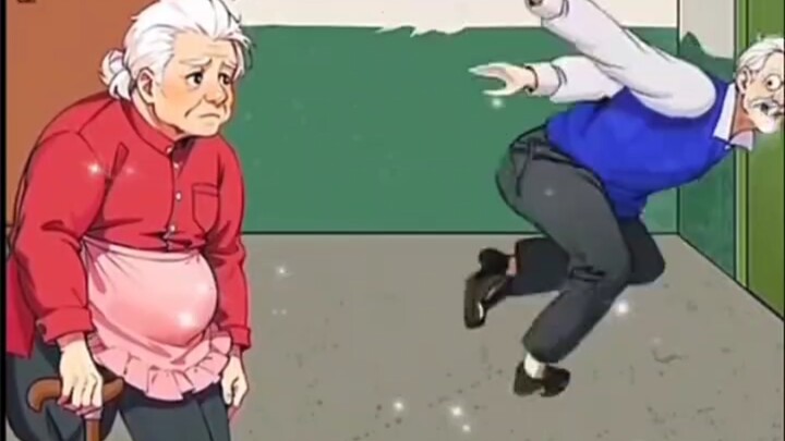 Why is there a grandma here too?