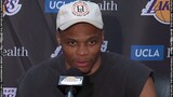 Russell Westbrook Postgame Interview - Nuggets vs Lakers