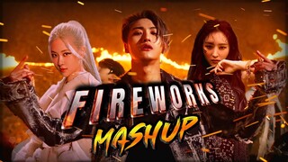 Blackpink x Dreamcatcher x Ateez - "FIREWORKS (I'm The One)" Kpop Mashup